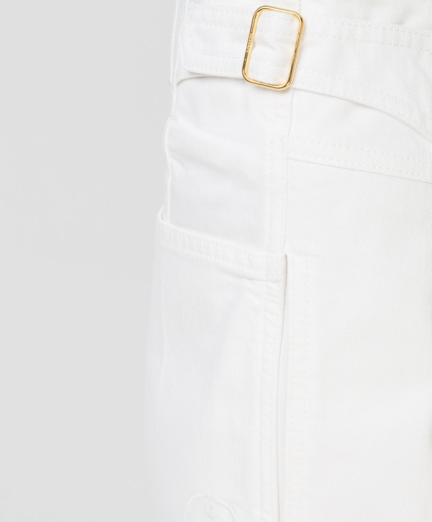 Lanvin Белые джинсы RWTR504DDZ03 изображение 5
