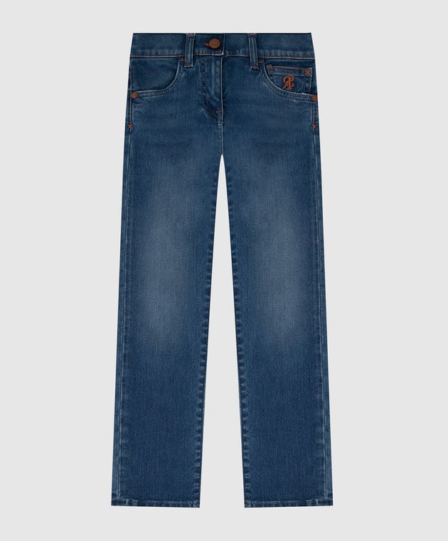 Stefano Ricci Baby blue jeans Y2T8402030280A