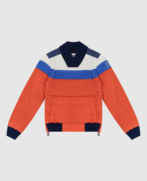 Stefano Ricci Детская оранжевая куртка YAJ6S00070TENYLD