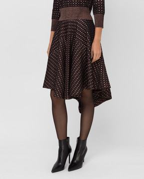 Alaia Черная юбка 6E9J181RM236