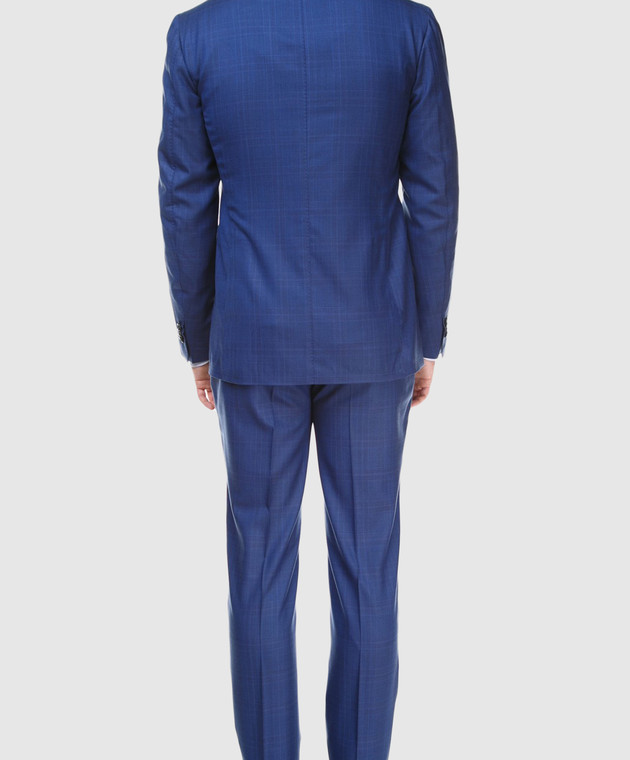 Stile Latino Синій костюм з вовни AULUCA20A21SWA14 зображення 5