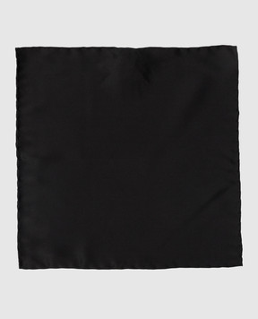 Stefano Ricci Детский черный шелковый платок YFZ25UNIR