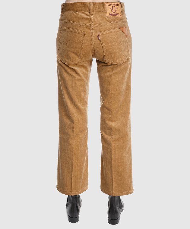 Marc Jacobs Рыжие вельветовые брюки M4007092 изображение 4