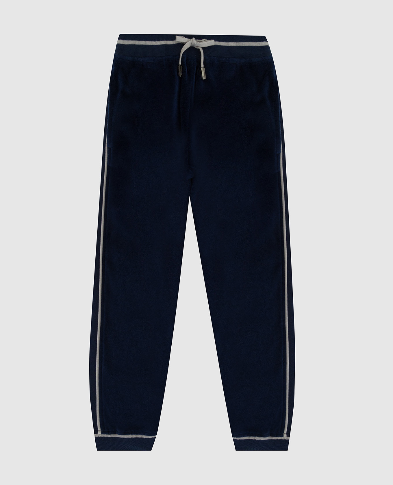 Children's corduroy joggers with stripes