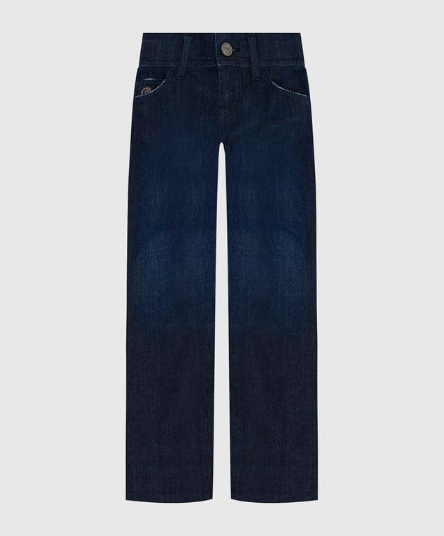 Stefano Ricci Children's dark blue jeans YST84010401676