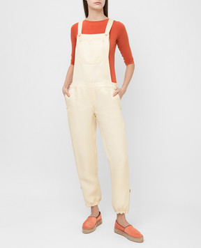 Ermanno Scervino Желтый комбинезон D287P745DBZ