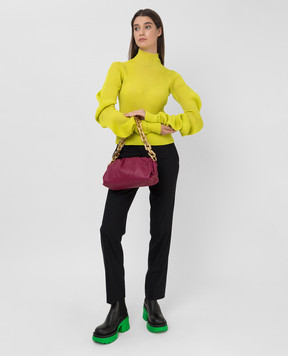 Bottega Veneta Шкіряна сумка з ланцюгом 620230VCP40