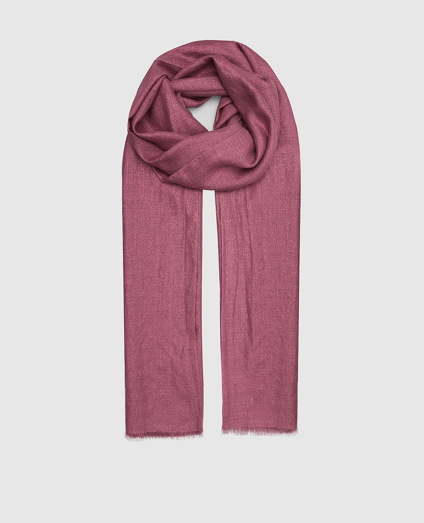 Розовый шарф из кашемира