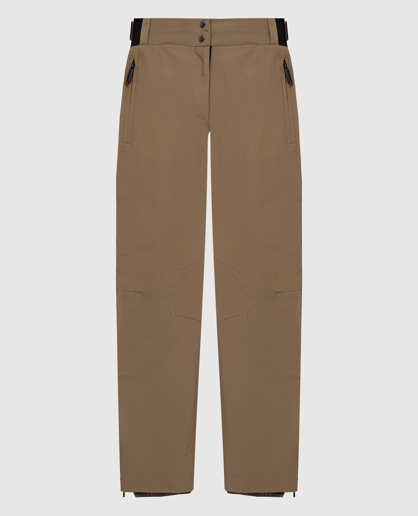 Светло-коричневые горнолыжные брюки