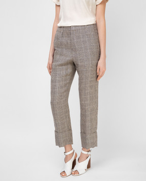 Brunello Cucinelli Штани з льону MF576P6973
