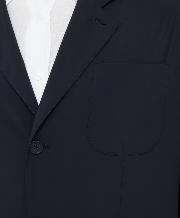 Brunello Cucinelli Темно-синяя куртка ML4916280 изображение 5