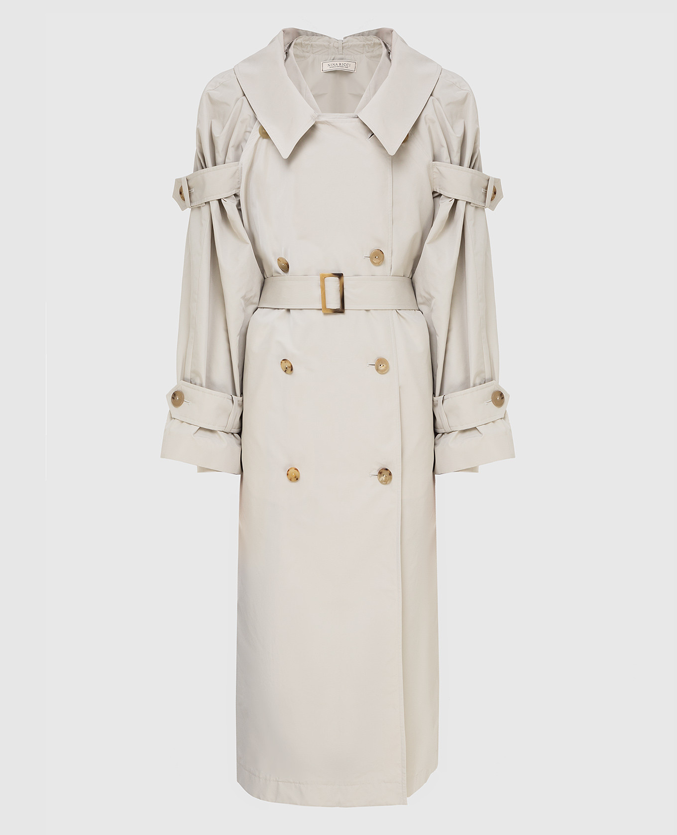 

Светло-бежевый тренч NINA RICCI, Тренчи