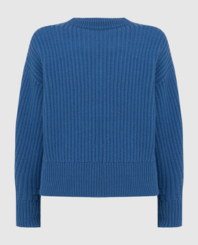 Allude Синий свитер из шерсти и кашемира 21517603
