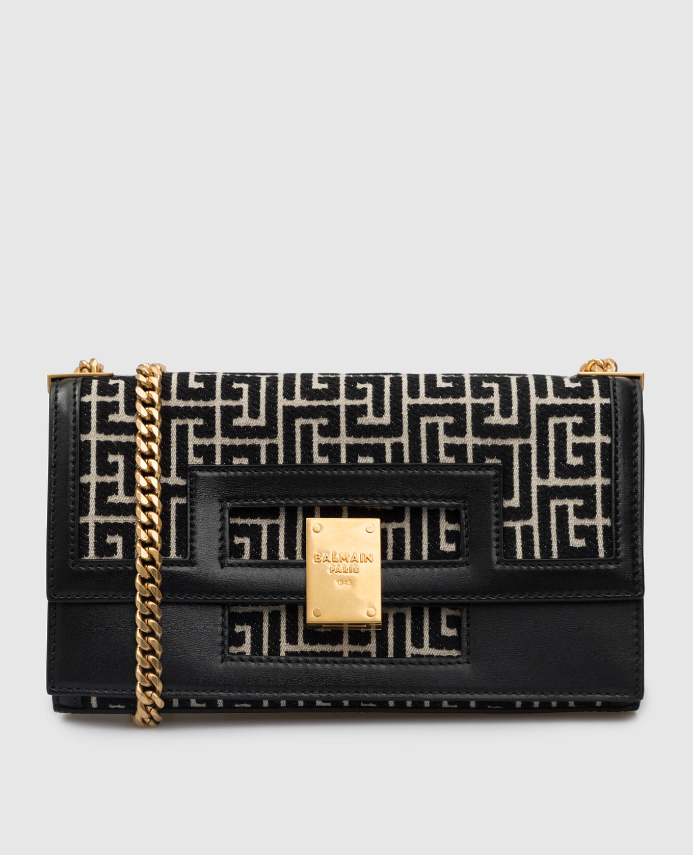 

Сумка Heritage 1945 в узор Balmain, Черный, Сумки