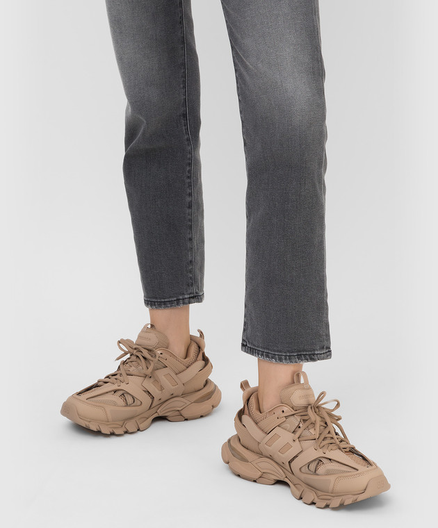 Balenciaga Бежевые кроссовки Track 542436W2LA1 изображение 2
