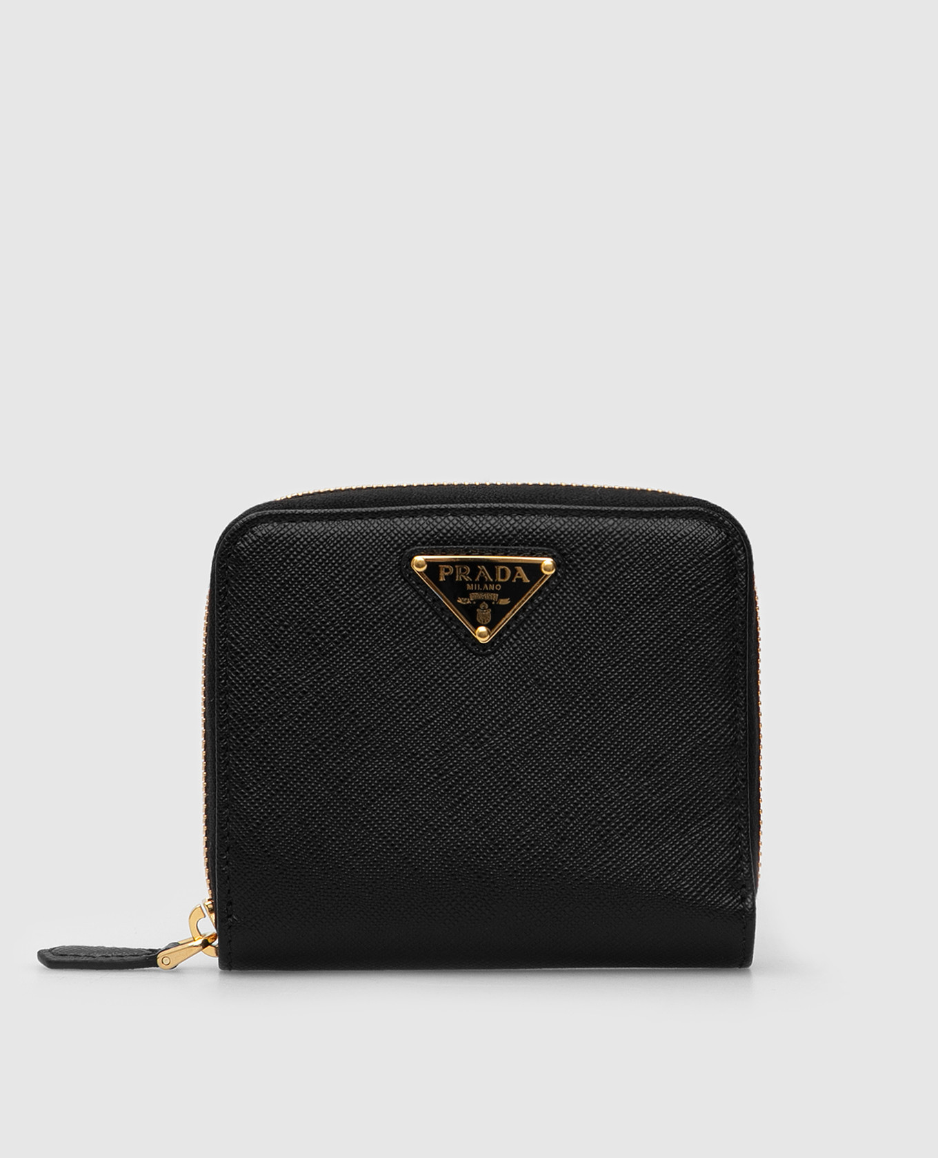

Черный кожаный кошелек Prada, Кошельки