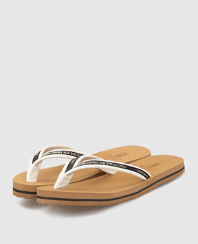 Brunello Cucinelli Белые шлепанцы MLZNIA0066