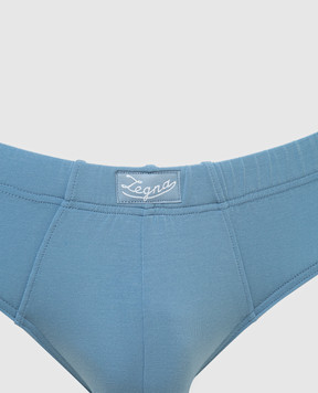Ermenegildo Zegna Блакитні труси-бріфи N3L611210