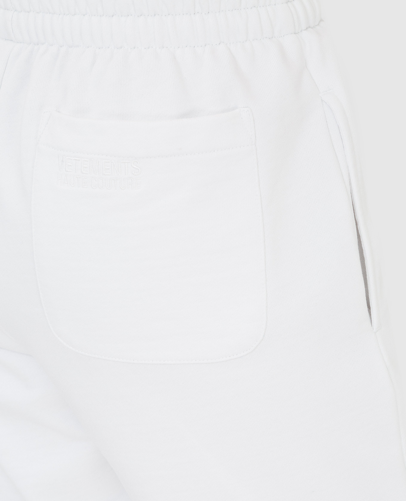 Vetements Белые джоггеры с логотипом UE52PA160W изображение 5