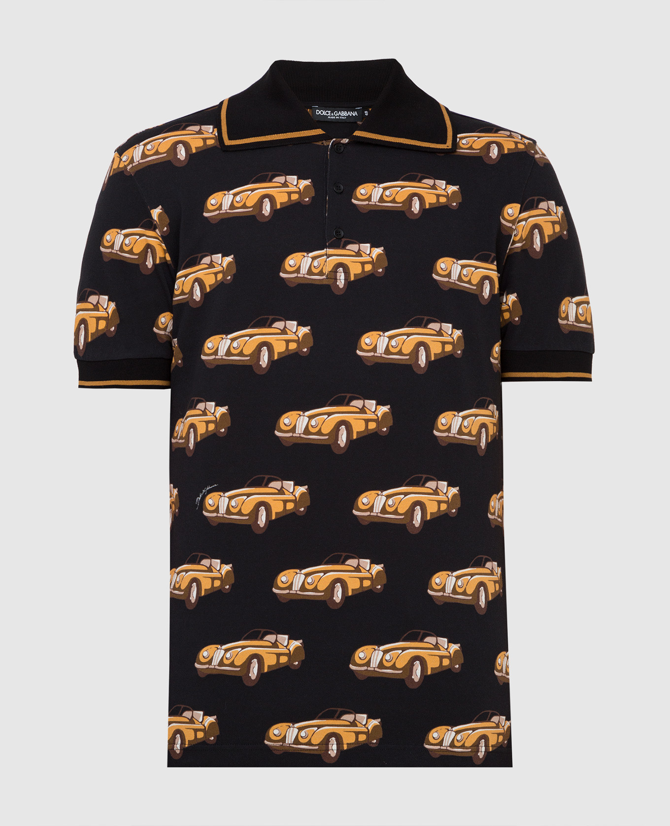 

Черное поло Dolce&Gabbana, Черный, Поло