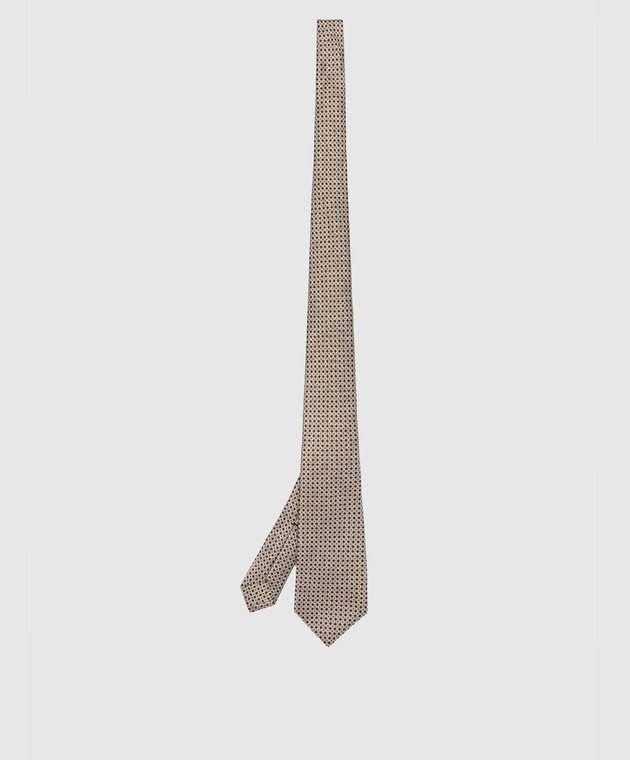 Kiton Бежевий краватку з шовку UCRVKRC06F84 зображення 3
