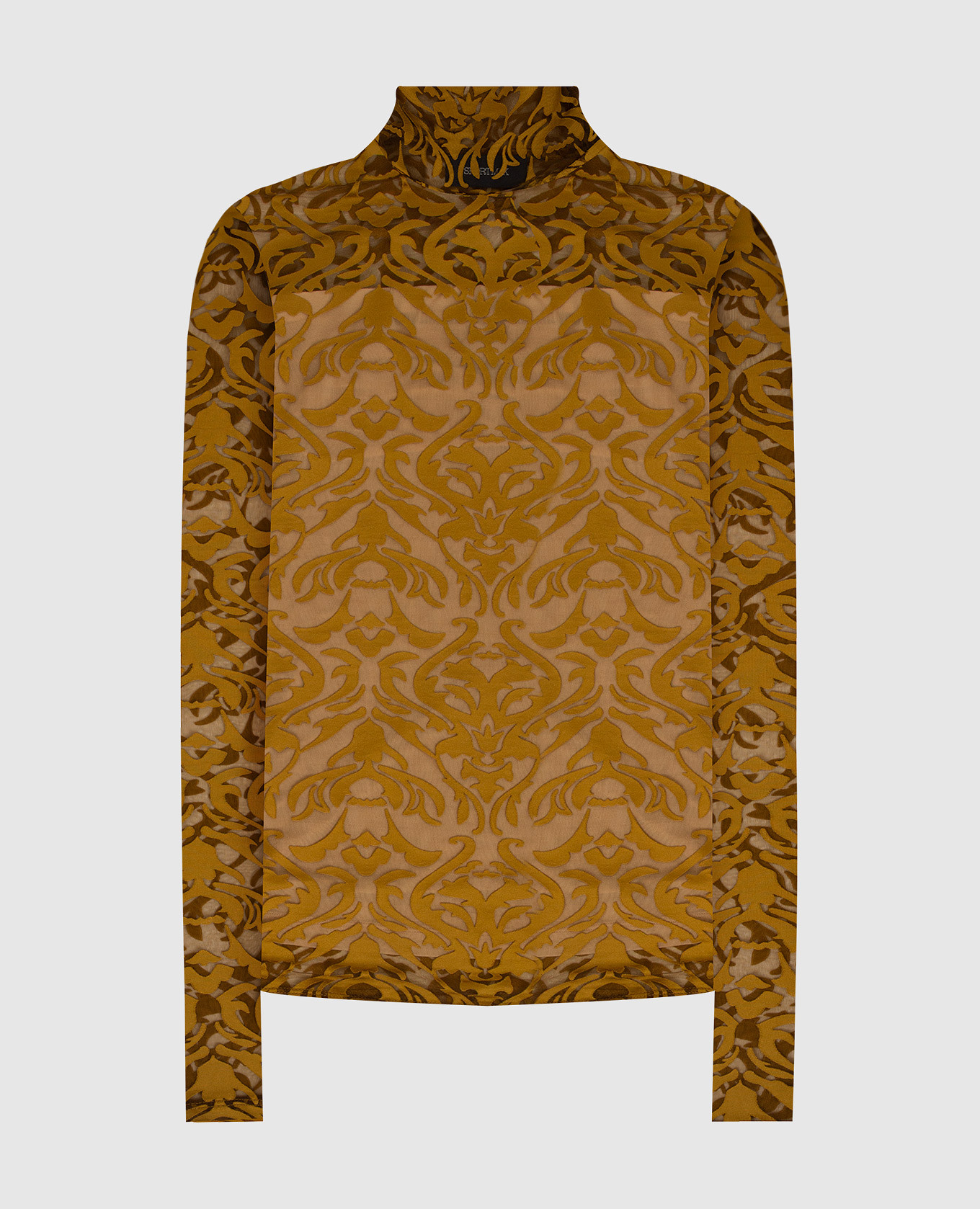 

Гольф Erba в узор, Желтый, Гольфы