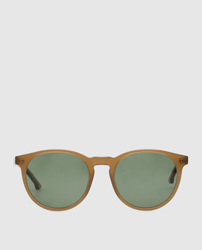 Loro Piana Светло-коричневые солнцезащитные очки Maremma FAL0261