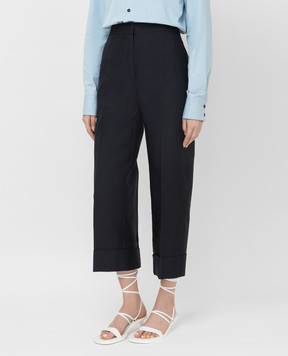 Jil Sander Синие брюки JSES300000WS470300