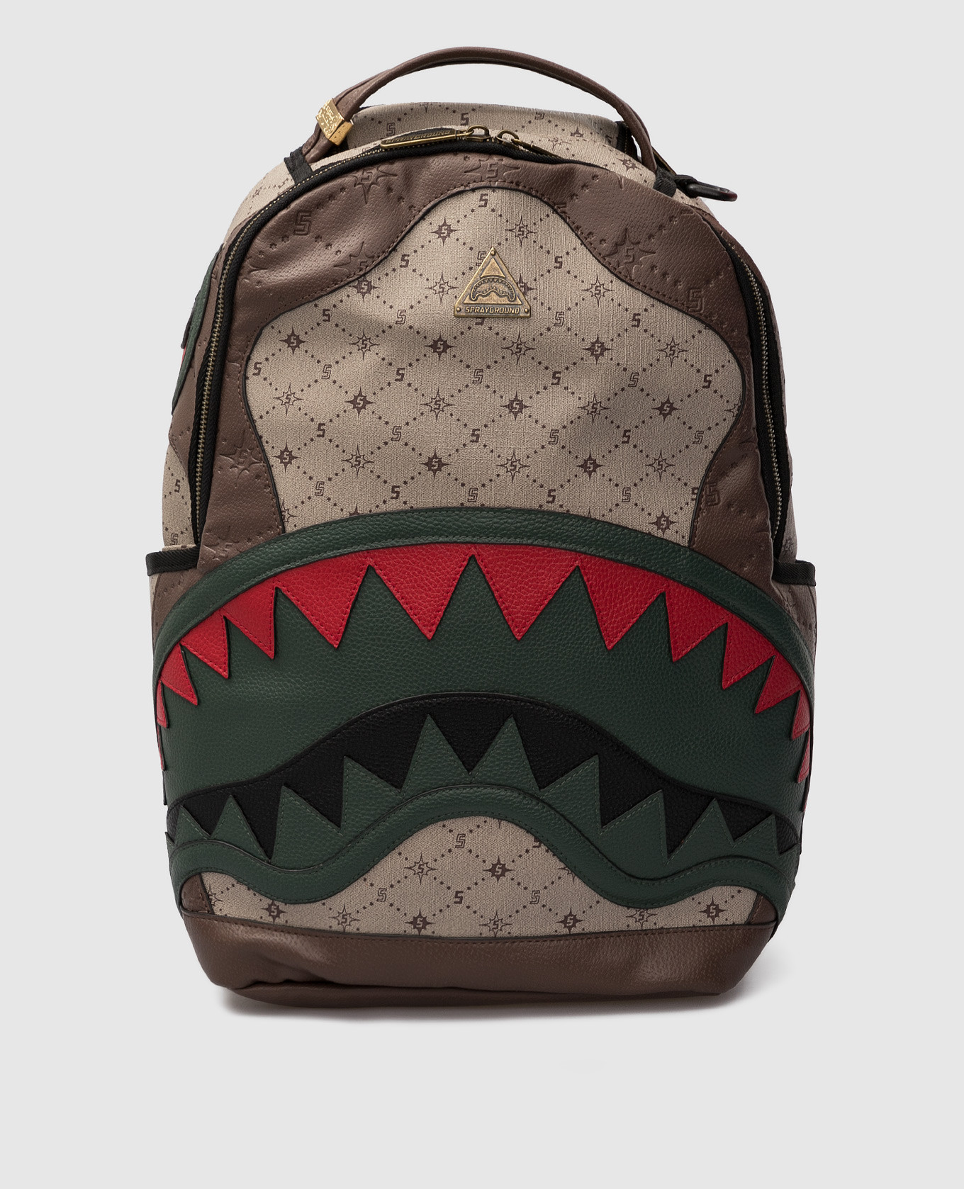 

Детский рюкзак Fifth Avenue в принт, Тёмно-бежевый, Рюкзаки