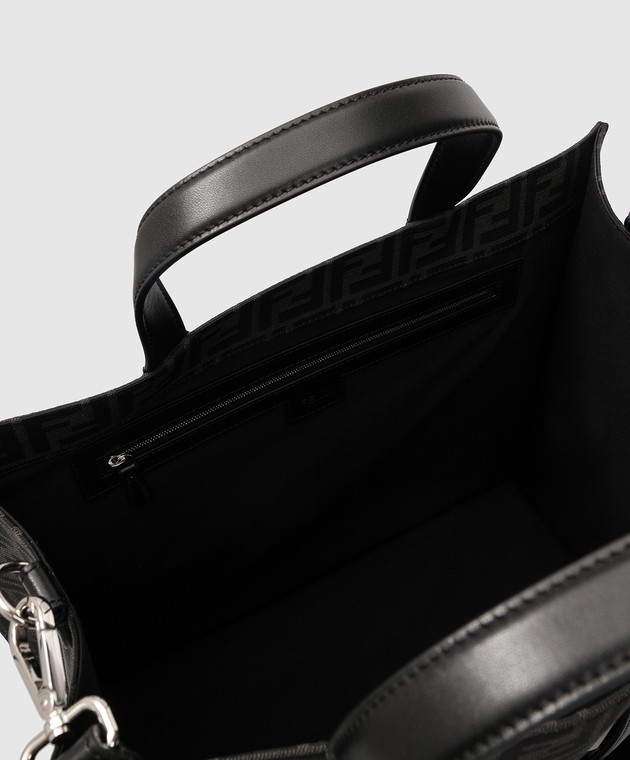 Fendi Жаккардовая сумка-шоппер в узор FF 7VA390AG0M изображение 4