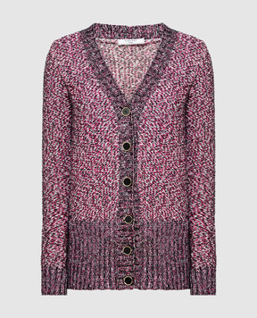 Lanvin Бордовый кардиган RWJA3701MM02
