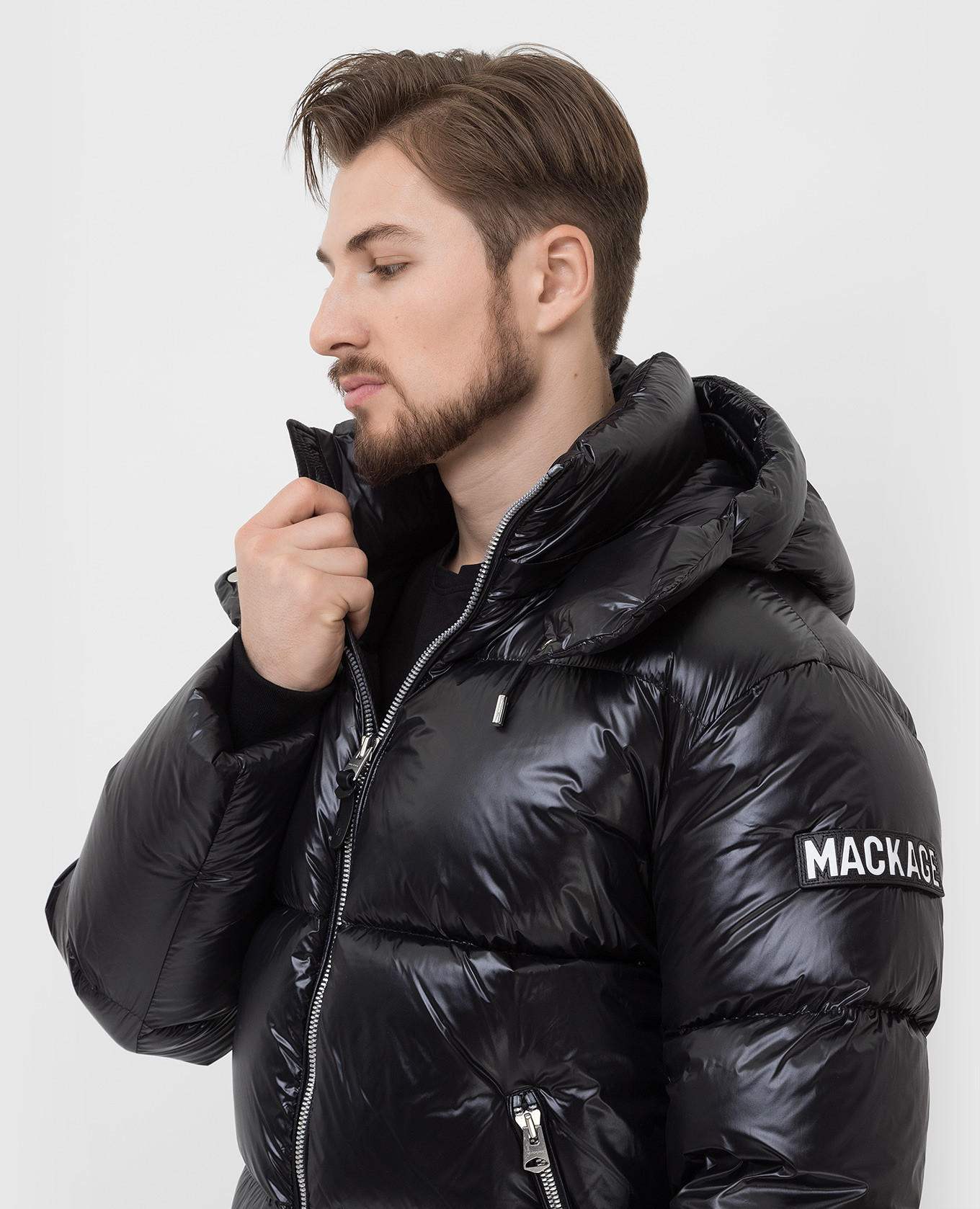 Mackage Черная пуховая куртка Kent KENTZ изображение 5