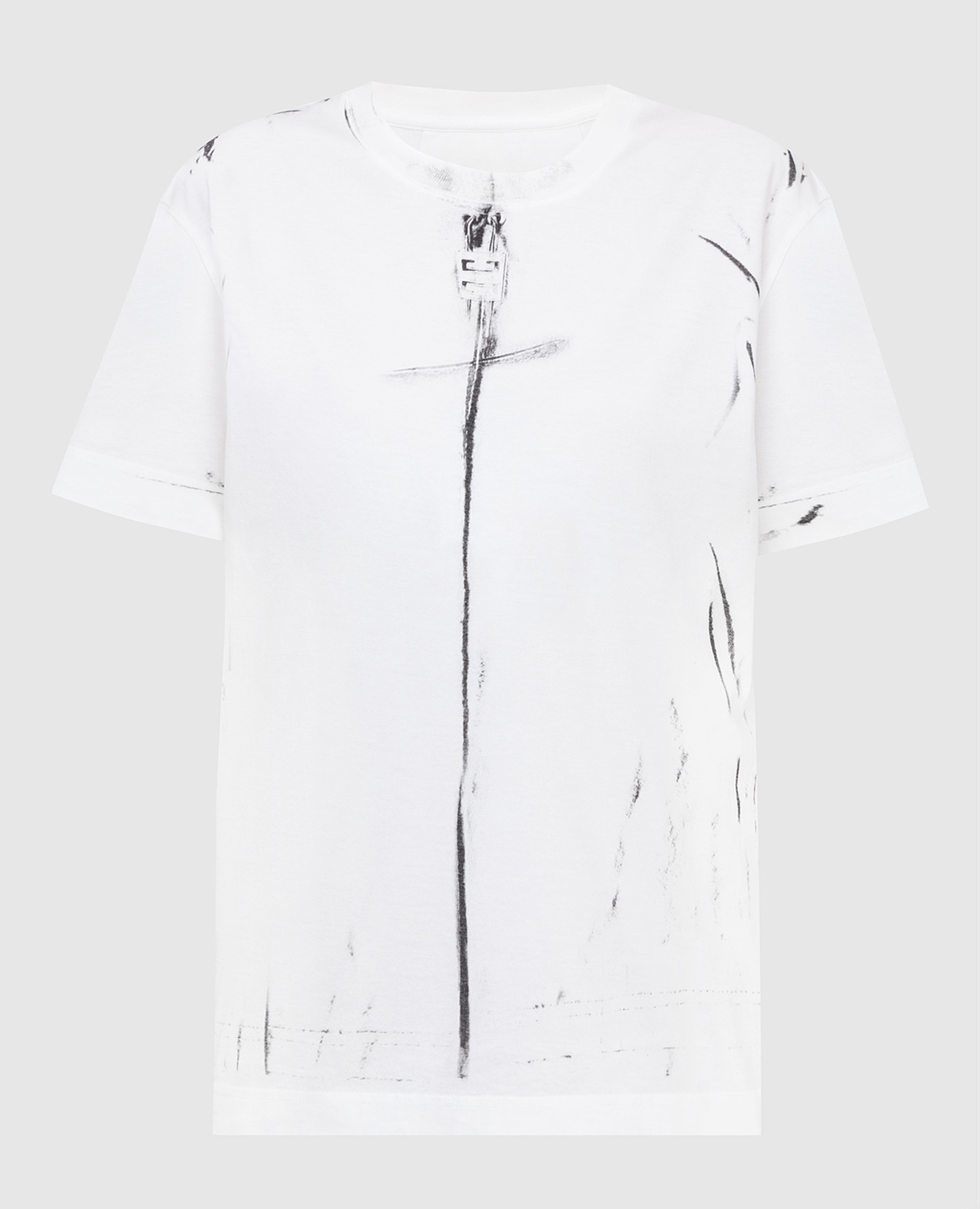 

Футболка с принтом Givenchy, Белый, Футболки