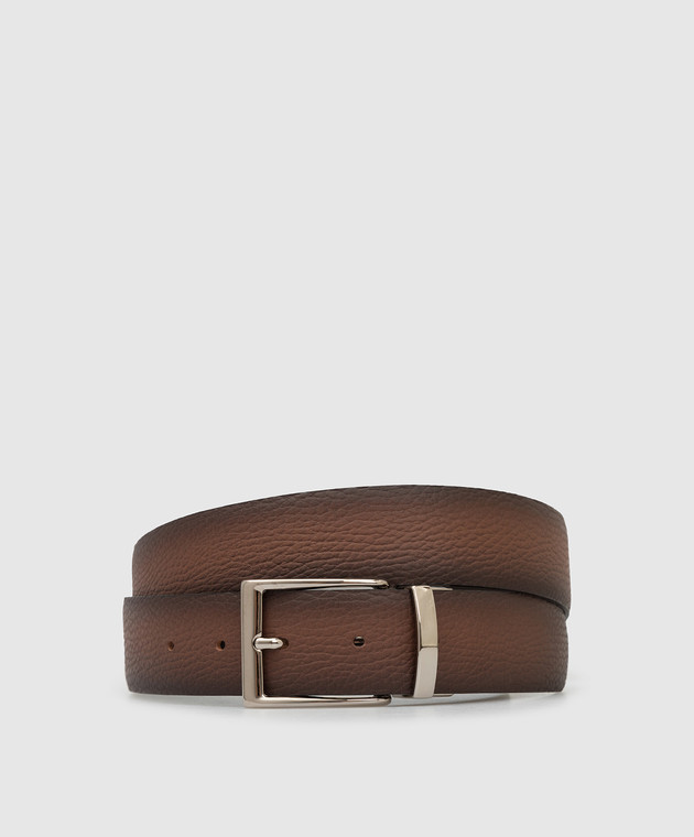 Orciani Reversible leather belt GLB008ETST