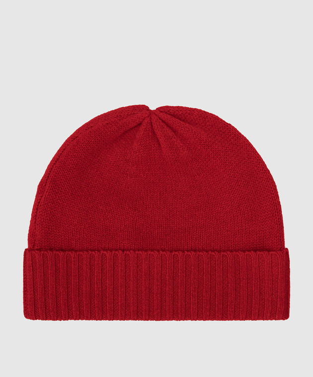 Allude Красная шапка-бини из кашемира 21511245 изображение 3