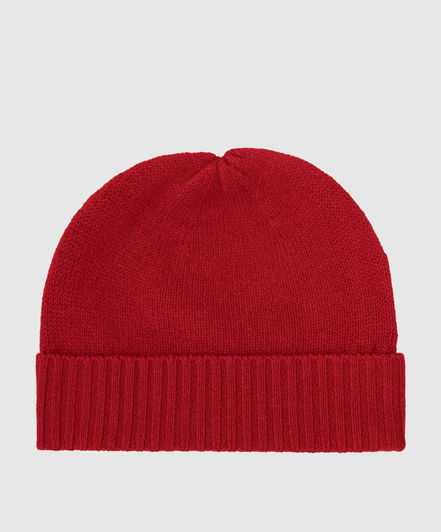 Allude Красная шапка-бини из кашемира 21511245
