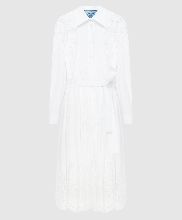 Prada Белое платье P3D191YB0