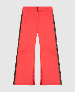 Fendi Дитячі гірськолижні штани з візерунком FF JFF249AG2H812