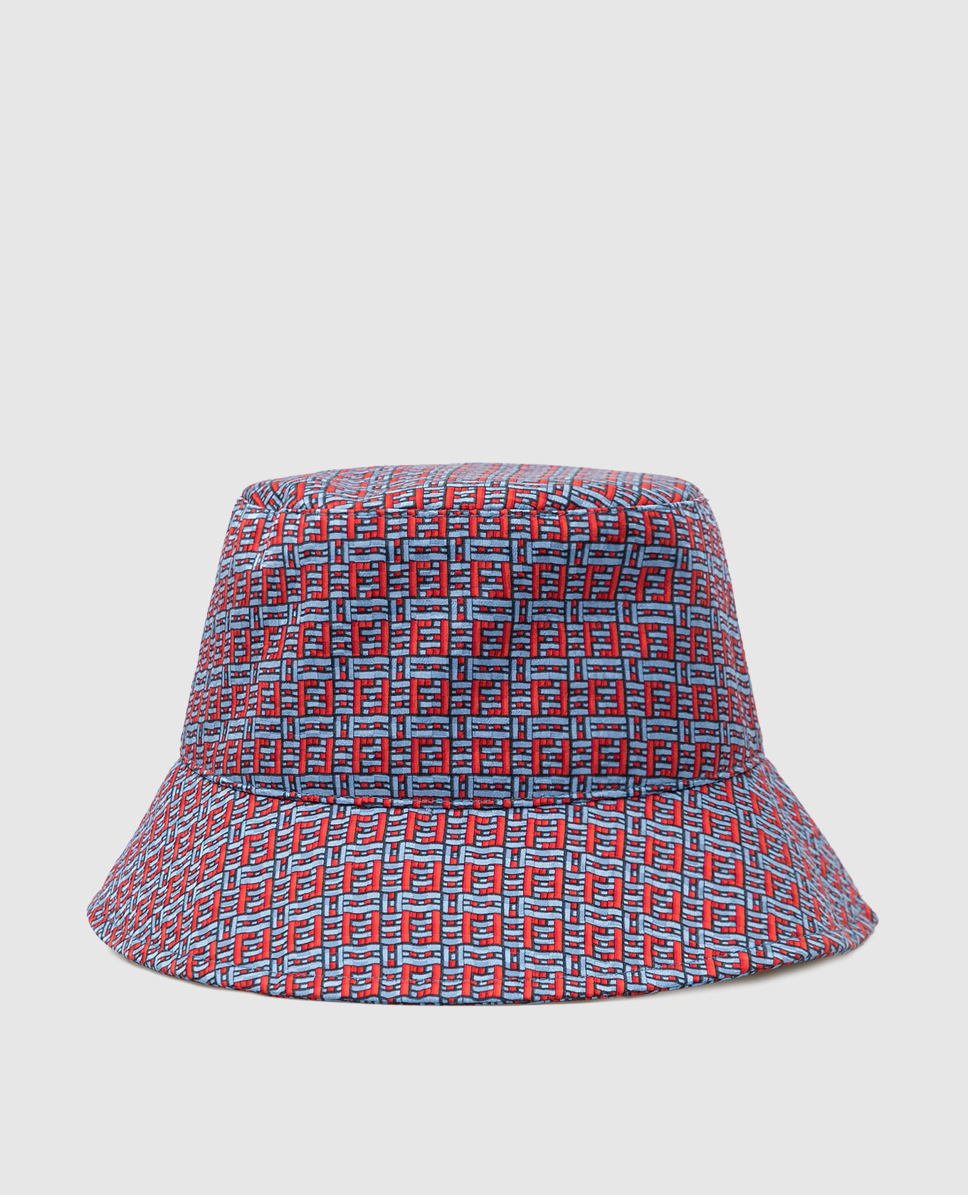 

Шелковая жаккардовая панама Fendi, Голубой, Панамы