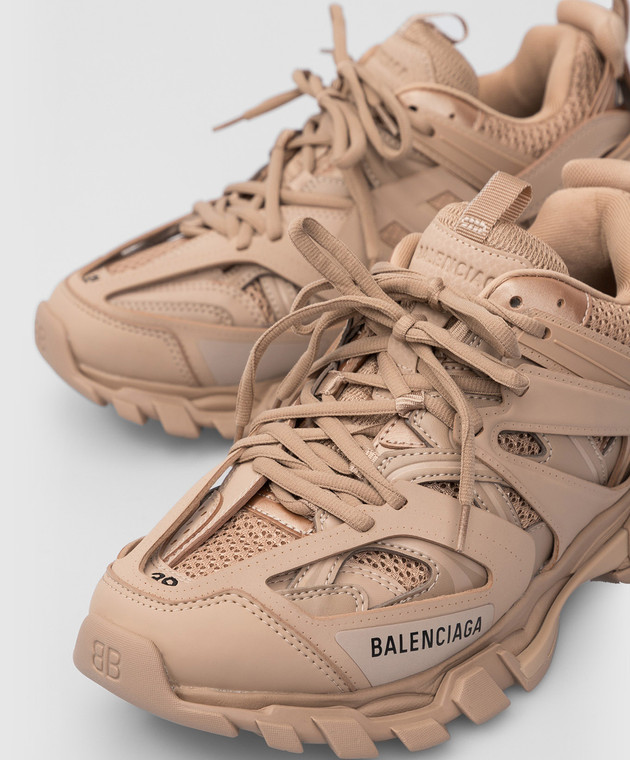 Balenciaga Бежевые кроссовки Track 542436W2LA1 изображение 5
