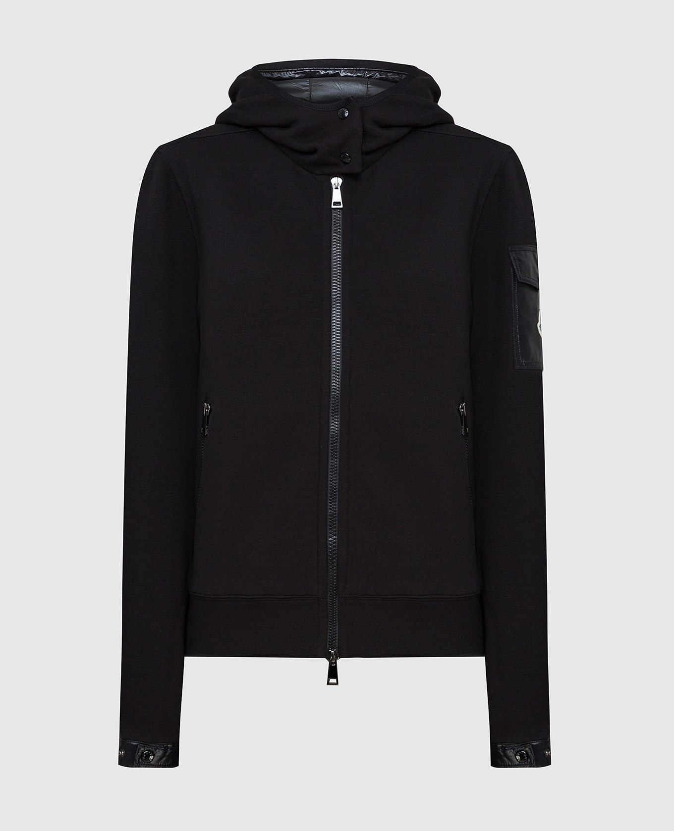 

Черная спортивная кофта Moncler, Черный, Спортивные кофты