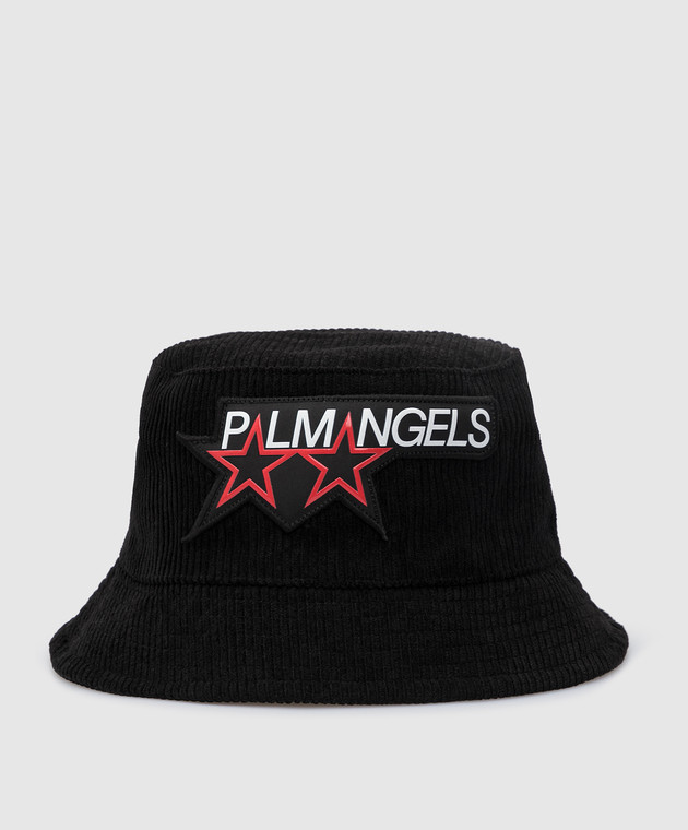 Palm Angels Вельветовая панама с логотипом PMLA018F21FAB001