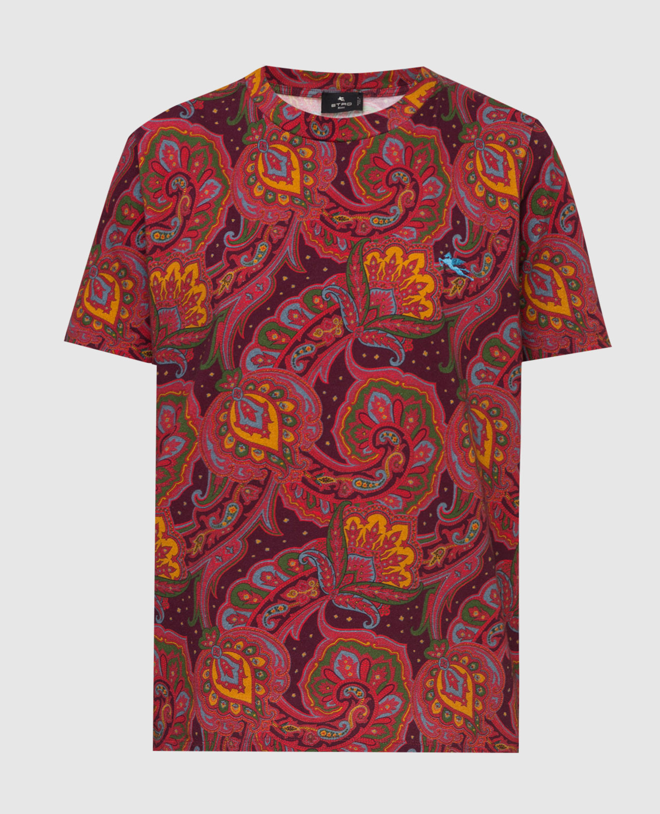 

Футболка с узором пейсли Etro, Бордовый, Футболки