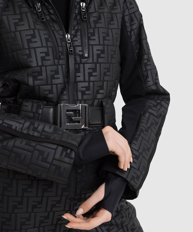 Fendi Горнолыжный комбинезон в узор FF FAT019AGMG изображение 5