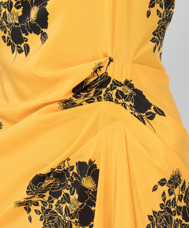 N21 Желтое платье из шелка N2MH2025544 изображение 5