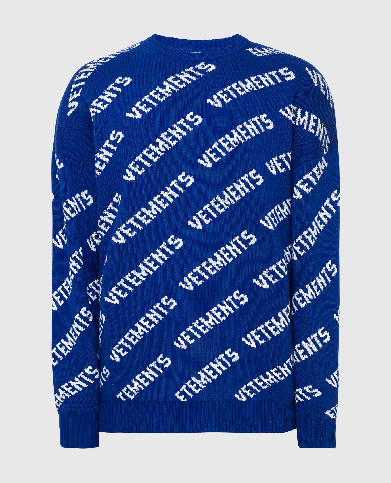

Синий свитер Vetements, Свитера