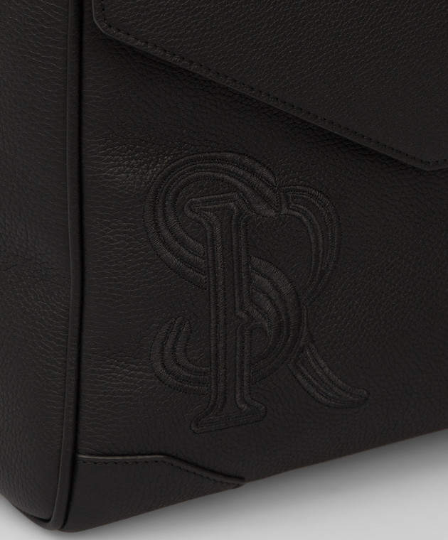 Stefano Ricci Monogram embroidered leather messenger bag ND192R3TUMR image 5
