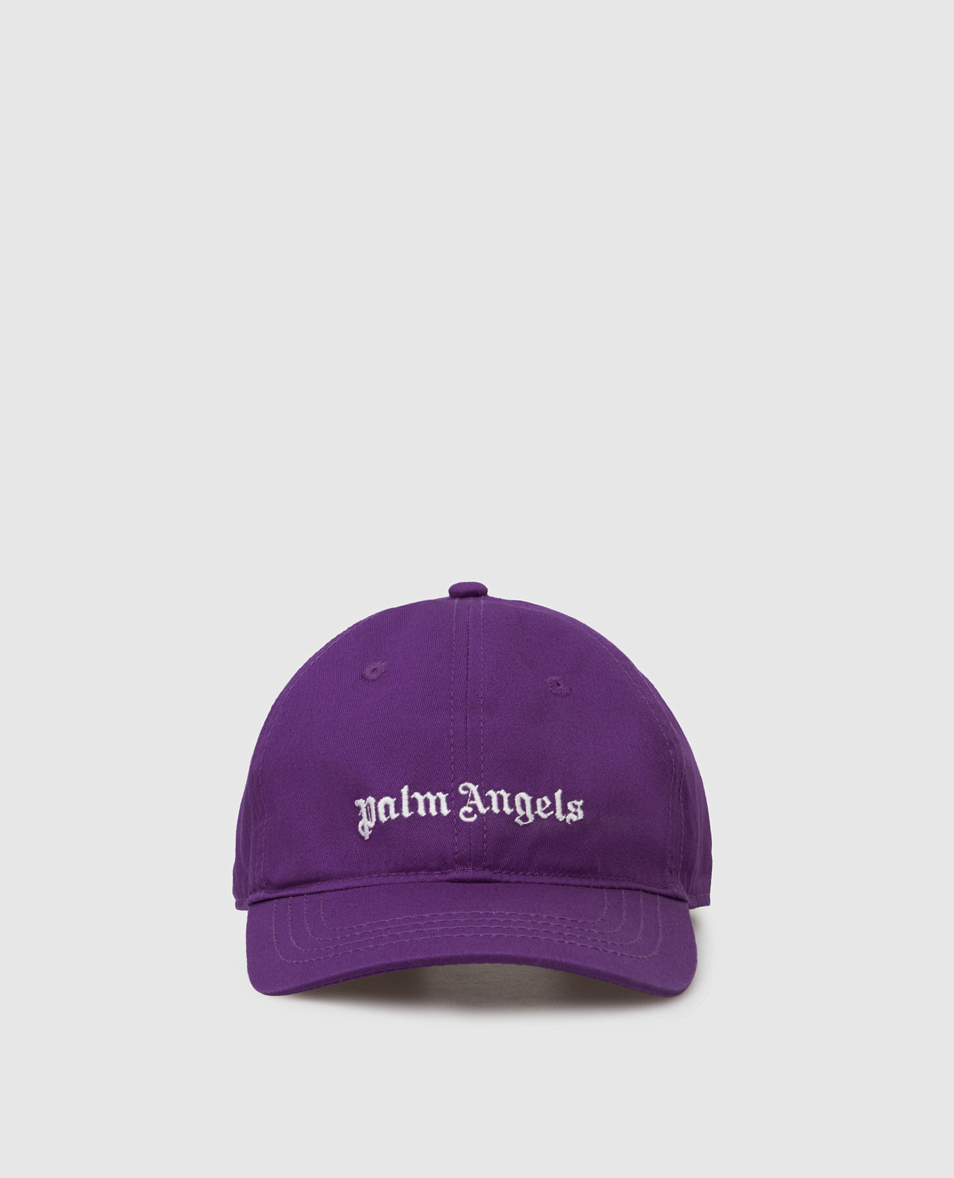 Детская фиолетовая кепка с вышивкой логотипа Palm Angels