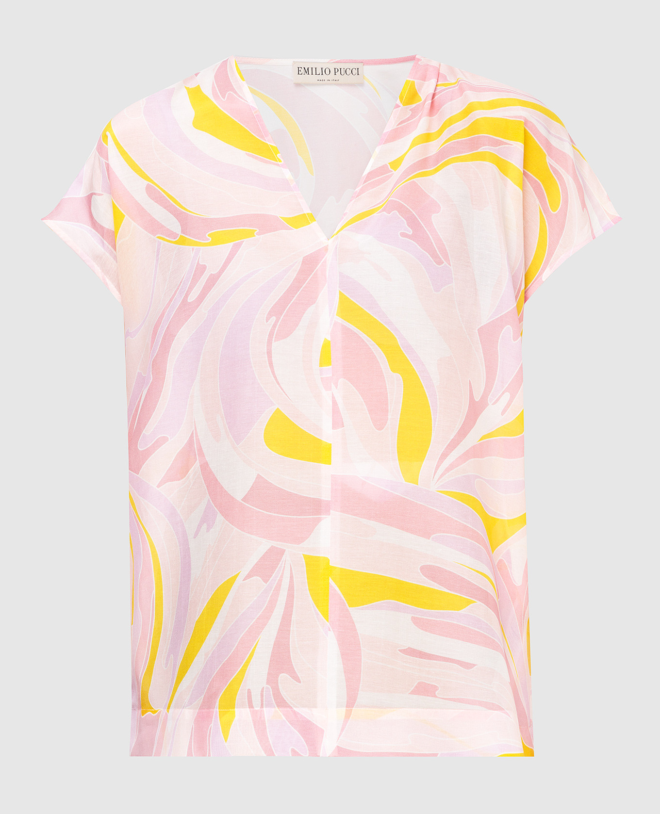 

Розовая блуза EMILIO PUCCI, Розовый, Рубашки и блузы