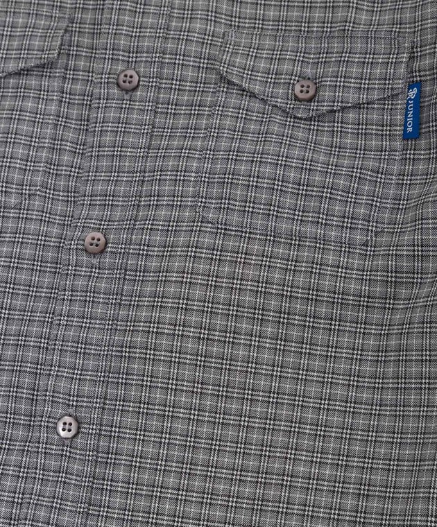 Stefano Ricci Children's checkered shirt YUC6400030LJ1603 image 3